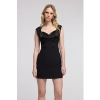 adL Cocktailkleid Mini-Kleid mit Herzausschnitt