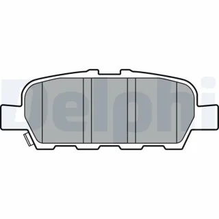 Delphi Bremsbel?ge hinten Nissan Murano 3,5