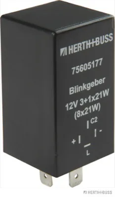 HERTH&BUSS Blinkgeber, 12 V, 4 pins, elektronisch - 75605177
