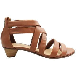 Clarks Mena Silk Damen Braune Sandalen mit Absätzen
