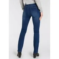 Arizona Gerade Jeans Ultra-Stretch Used-Look-Waschung