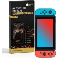 Protectorking Schutzfolie 1x 9H Panzerglas für Nintendo Switch Displayschutz Schutzglas Panzerfo, (1-Stück), klar