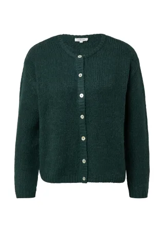 s.Oliver - Strickjacke petrol - Gr. - 44