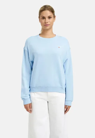 Smith&Soul - Relaxed Sweatshirt Backprint sky - Gr. - L