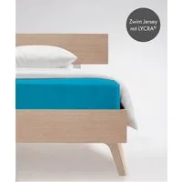 fleuresse Spannbettlaken Comfort, Jersey-Elasthan, Gummizug: rundum, (1 Stück), langlebig & bügelfrei,Perfekte Passform durch POWER-STRETCH