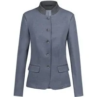 GREIFF Jerseyblazer Greiff Corporate LANDHAUS Damen Jersey-Blazer Regular Blau/Grau