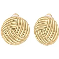 Yokoamii Paar Ohrclips gelbgold