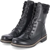 Rieker Rieker 73570-00 Damen Kunstleder black Schnürstiefel