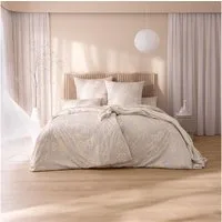 Estella Bettwäsche Birgit, Schweizer Satin, 3 teilig, Feinster Schweizer Premium-Satin aus 100% Baumwolle