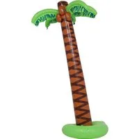 Fiestas Guirca Kostüm, Aufblasbare Palme 180cm Hawai Palmenparty Deko Sommer Feier Accessoire