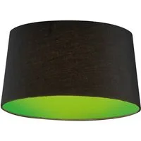 TRIO Leuchten Lampenschirm E27 Stoffschirm konisch Ø 41cm, großer Schirm aus Stoff für Stehlampen, Bogenlampen, Pendelleuchten