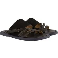 Ulla Popken Leder-Sandalen Ledermix Weite H Sandalette