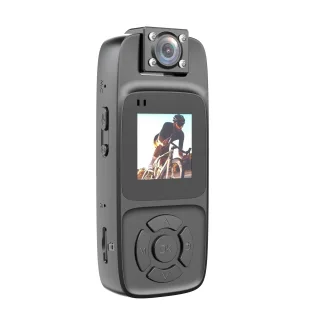 Y10 WiFi Back-clip Mini Sports Camera 4K HD Portable Digital Video Recorder Infrared Night Vision 180° Rotary Lens Polic