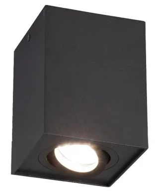 TRIO Deckenleuchte Biscuit 613000132 schwarz, GU10, max. 35W
