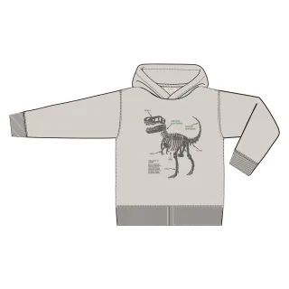 STACCATO - Kn.-Hoodie light stone - Gr. - 122