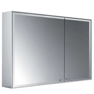 Emco Asis Prestige 2 Aufputz-Lichtspiegelschrank 989707007 988x639mm, breite Tür links, ohne lightsystem