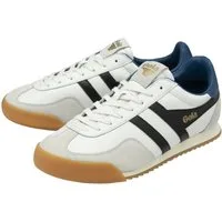 Gola Europa Leder 2025 weiss/schwarz/marineblau Herren Sneaker