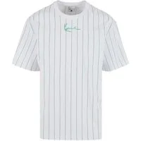 Karl Kani T-Shirt Karl Kani Small Signature Essential Pinstripe Tee (1-tlg)