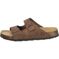 Dr. Brinkmann Bonillo Pantolette (1-tlg) Hausschuh - Weiches Nubukleder, Gepolstertes Fußbett