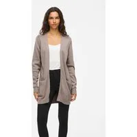 Vila Strickjacke VIRIL OPEN L/S KNIT CARDIGAN - NOOS Viskosemischung, regular fit