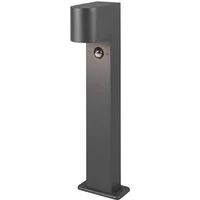 TRIO Leuchten LED Pollerleuchte 50cm mit Bewegungsmelder & GU10 LED, Bewegungssensor, LED wechselbar, warmweiß, Wegeleuchte zur Garten Wegbeleuchtung, Außenleuchte Gartenlampe