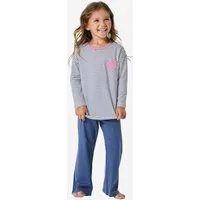Schiesser Pyjama Nightwear 1 (2 tlg) schlafanzug schlafmode bequem