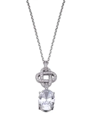Orphelia Damen-Kette aus 925er Sterlingsilber mit Anhänger – Silber ZH-4558