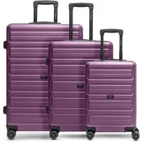 Redolz Trolleyset Essentials 08, 4 Rollen, (3-teilig, 3 tlg), ABS