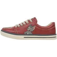 DOGO Classic Schnürsneaker Tom & Jerry Damen Sneaker Sneaker Handgefertigt