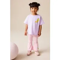 Next Shirt & Hose Kurzarm-T-Shirt und Leggings mit Schlag, Tweety (2-tlg)