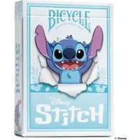 Cartamundi Spiel Bicycle® Kartendeck - Disney Stitch, Kartenspiel, mit einzigartigem Air-Cushion®-Finish