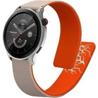 kwmobile Smartwatch-Armband Ersatzarmband für 22mm Amazfit Bip 6 / Bip 5 Unity / Bip 5 / GTS 3, Fitnesstracker Silikon Band mit Magnetverschluss