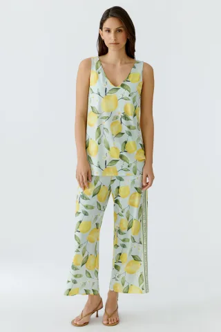 Oui - Culotte Silky Touch lt green yellow - Gr. - 42