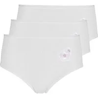 Nina Von C. Taillenslip 3er Pack Damen Taillenslip Daily (Packung, 3-St) Zwickel