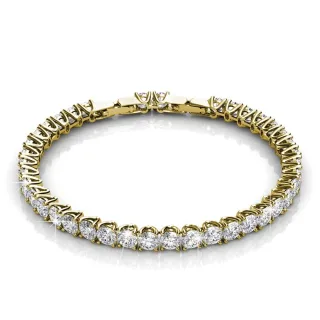 Venus Armbänder - Gold und Kristall