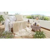 Primera Bettwäsche Summer-Set Stone-Washed, Kissenbezug + Tuch, Renforcé, 2 teilig, die perfekte Lösung für heiße Nächte