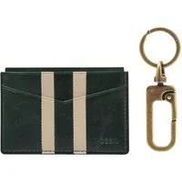 Fossil Kartenetui (Set, 2-tlg), aus echtem Leder