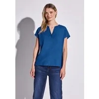 STREET ONE Hemdbluse aus softer Viskose