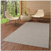 Pergamon Outdoorteppich In & Outdoor Teppich Flachgewebe Valencia Mix, Rechteckig, Höhe: 4 mm