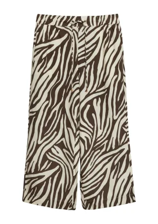 s.Oliver BLACK LABEL - Hose creme/braun - Gr. - 38