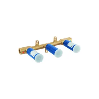 Grohe Universal-Einbaukörper 29025002 Waschtisch-3-Loch-Wand-Armatur