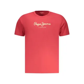 Pepe Jeans Rosso Baumwolle Herren T-Shirt