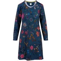 PiP Studio Nachthemd Dana Long Sleeve Nightdress Flower mit floralem Muster