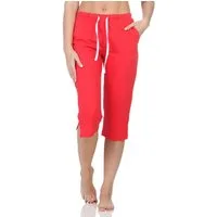 Normann Relaxanzug Damen Schlafanzug Pyjama Capri-Hose 3/4-lang - perfekt zu kombinieren
