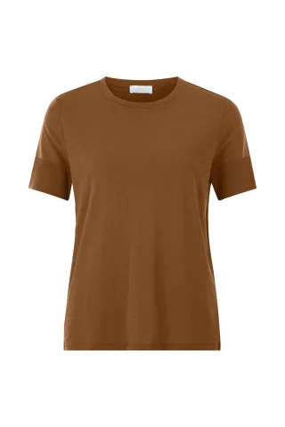 Rich & Royal - T Fineknit Shirt hazel - Gr. - XL