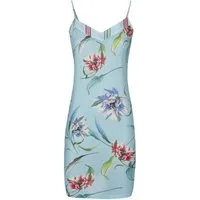 Ringella Nachthemd Ringella Damen Nachthemd ohne Arm Batist Voile Caribic (1-tlg) leichtes Sommernachthemd aus Batist Voile