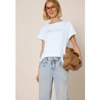 STREET ONE STUDIO Rundhalsshirt aus reiner Baumwolle