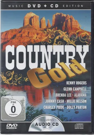 Various Artists - Country Gold (+ Audio-CD) [2 DVDs]