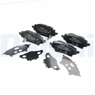 Delphi Bremsbel?ge hinten Mazda 2 Suzuki Swace Toyota C-Hr Corolla Yaris