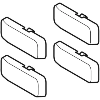 Geberit Set Scharnierabdeckung für Türen 244603001